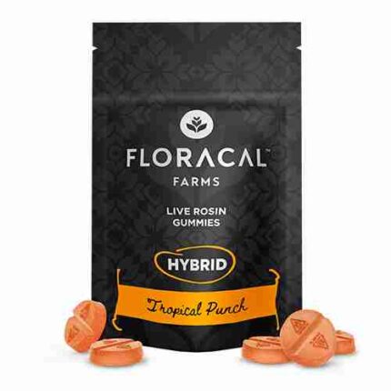 Live Rosin Tropical Punch Gummies