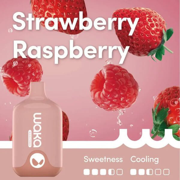 WAKA SMASH 6000 PUFF – STRAWBERRY RASPBERRY - Just Vapes Shop Australia WAKA SMASH 6000 PUFF – STRAWBERRY RASPBERRY - Just Vapes Shop Australia